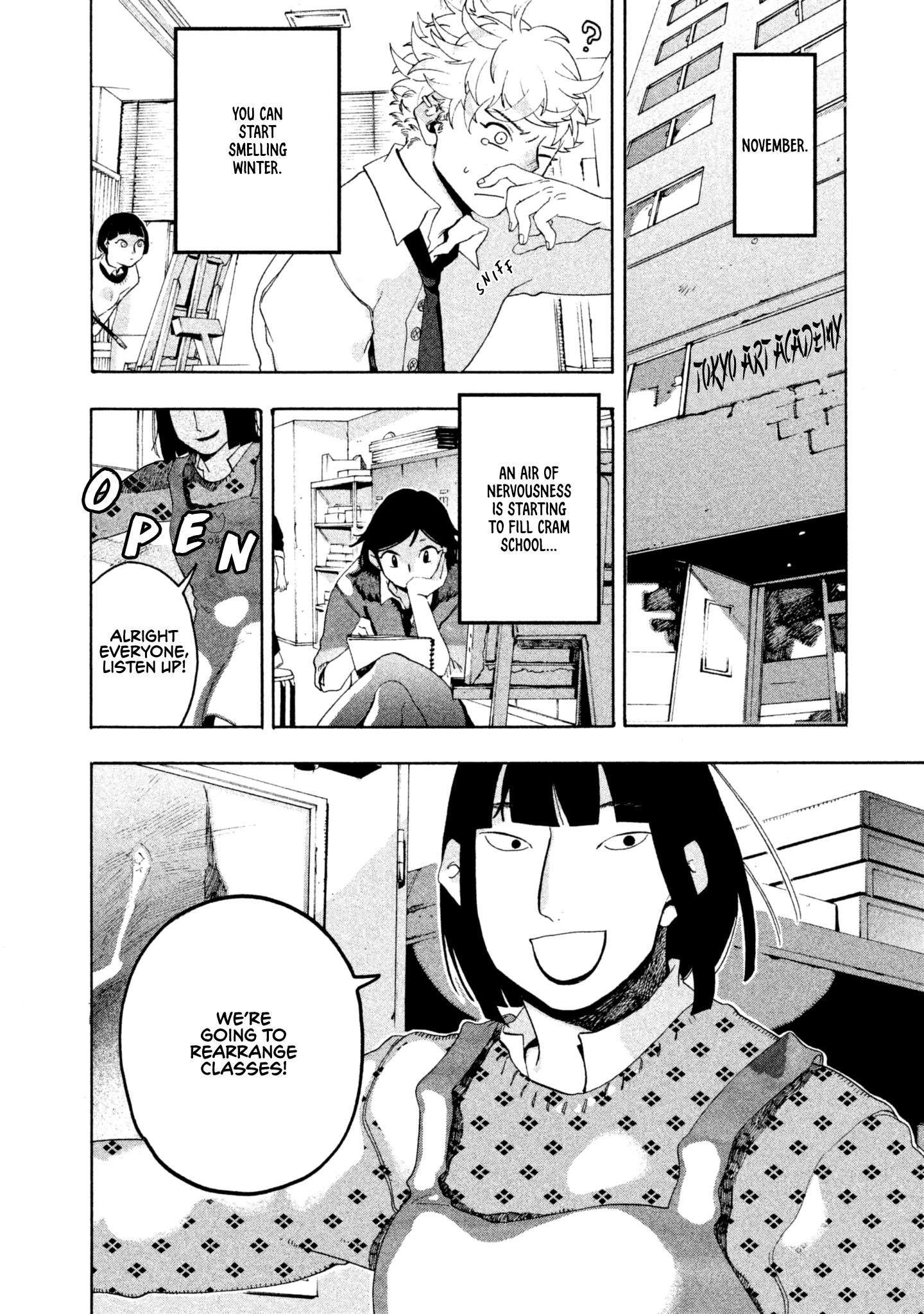 Blue Period Chapter 9 - Page 6 in English