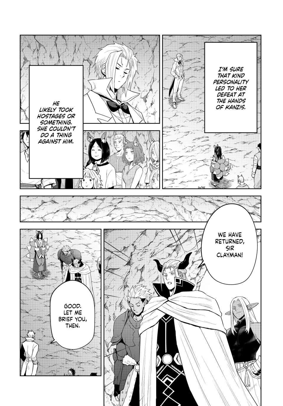Tensei Shitara Slime Datta Ken: Clayman Revenge Chapter 32 - Page 3 in English
