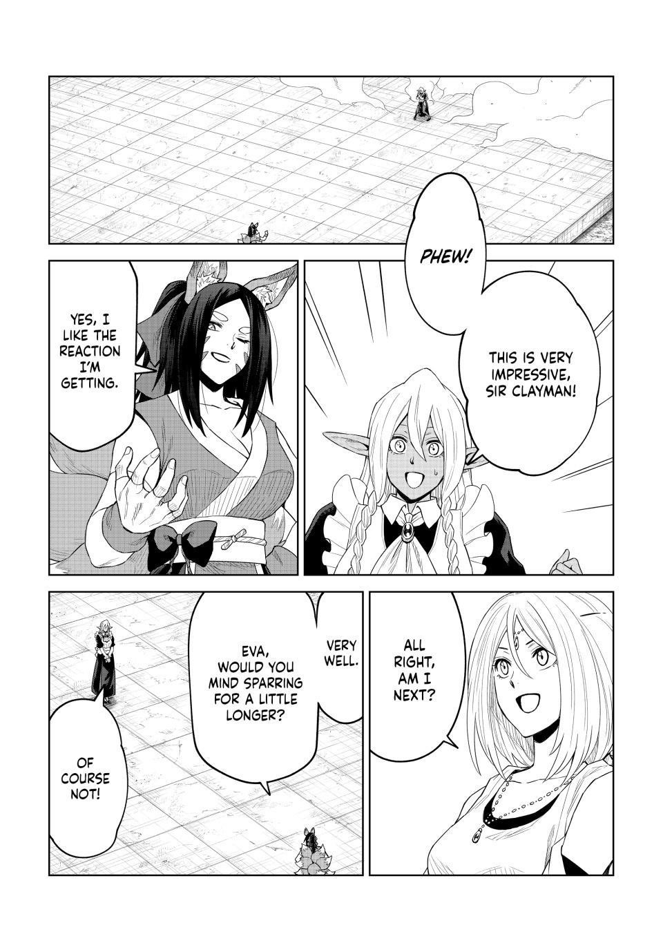 Tensei Shitara Slime Datta Ken: Clayman Revenge Chapter 40 - Page 4 in English