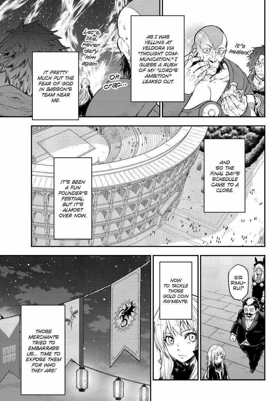 Tensei Shitara Slime Datta Ken Chapter 117 - Page 35 in English