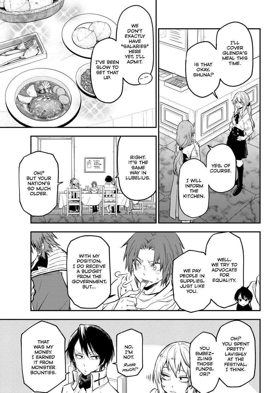 Tensei Shitara Slime Datta Ken Chapter 126 - Page 3 in English
