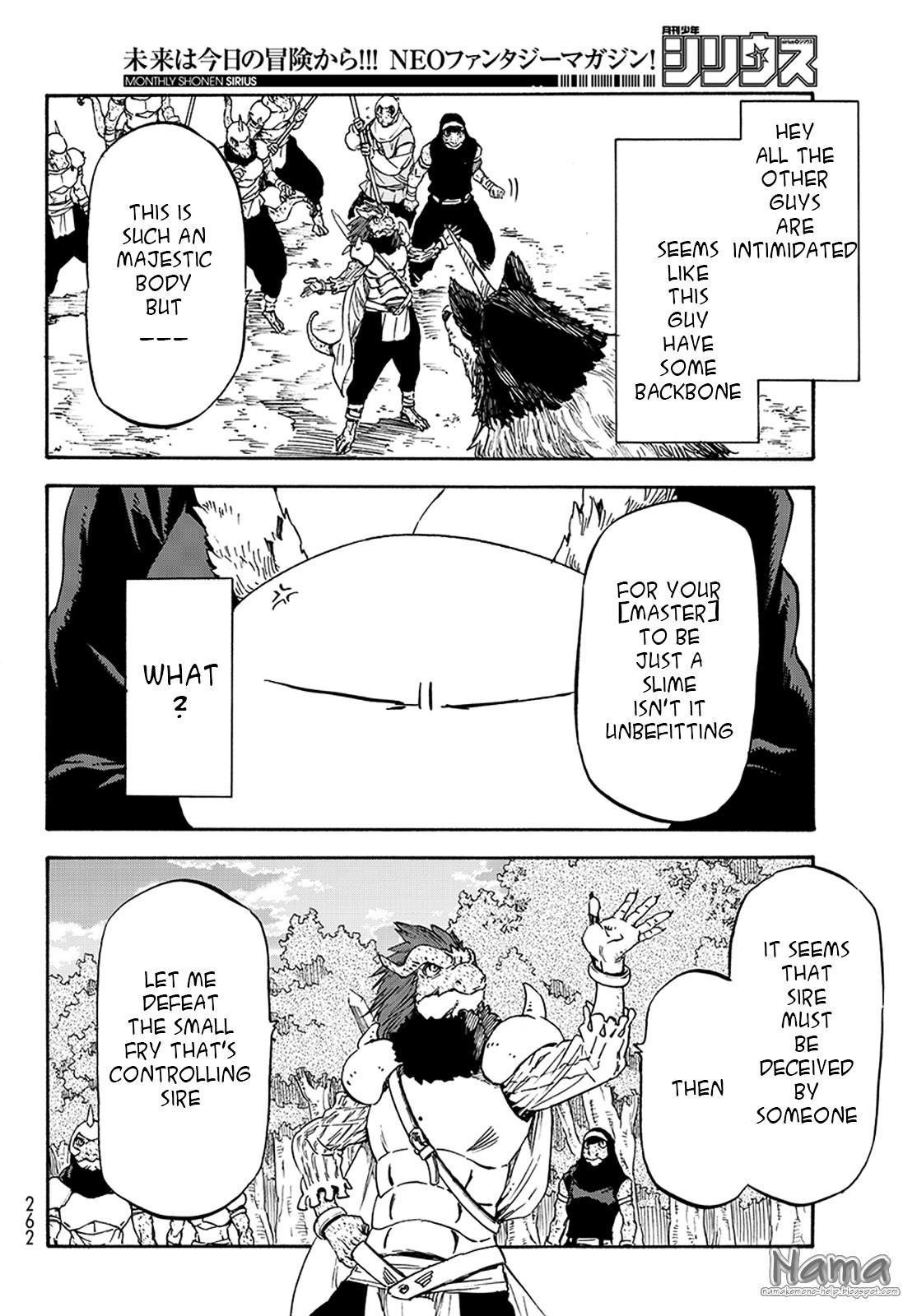 Tensei Shitara Slime Datta Ken Chapter 17 - Page 32 in English