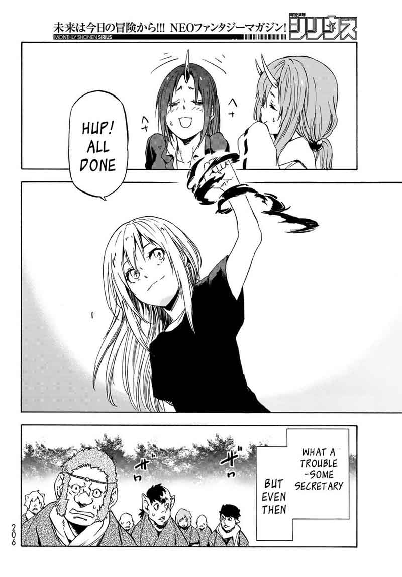 Tensei Shitara Slime Datta Ken Chapter 40 - Page 50 in English
