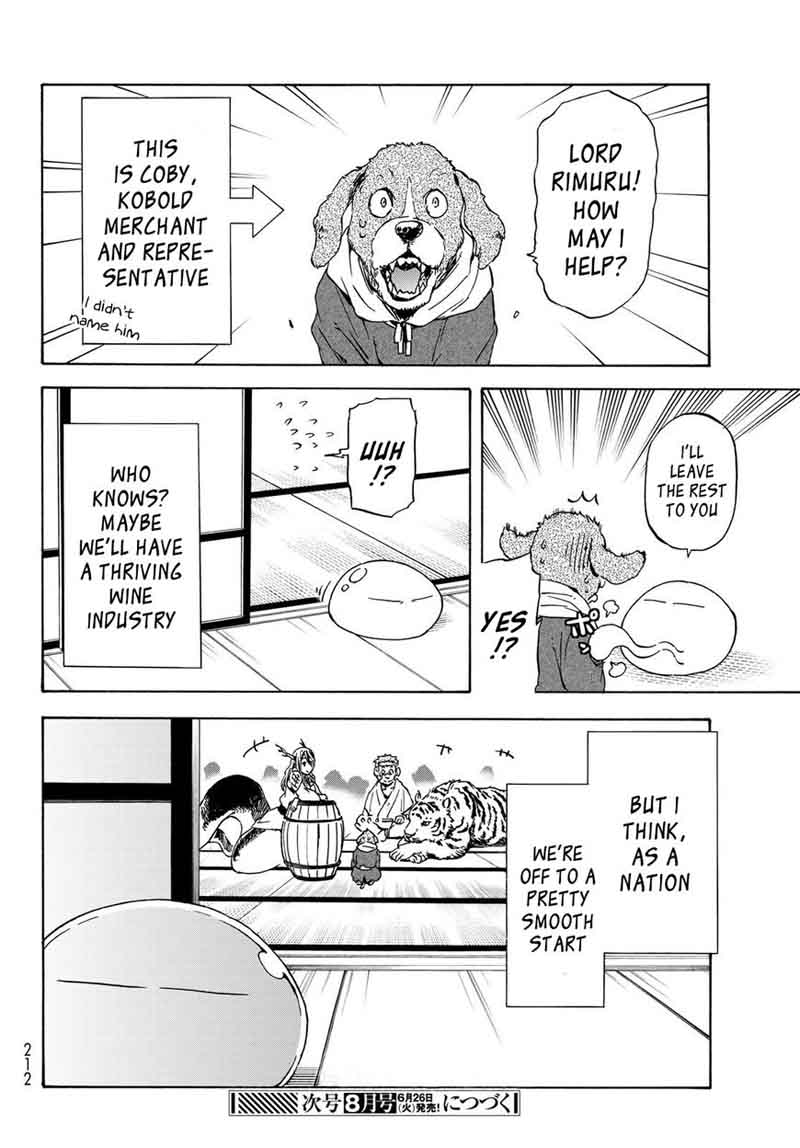 Tensei Shitara Slime Datta Ken Chapter 40 - Page 56 in English