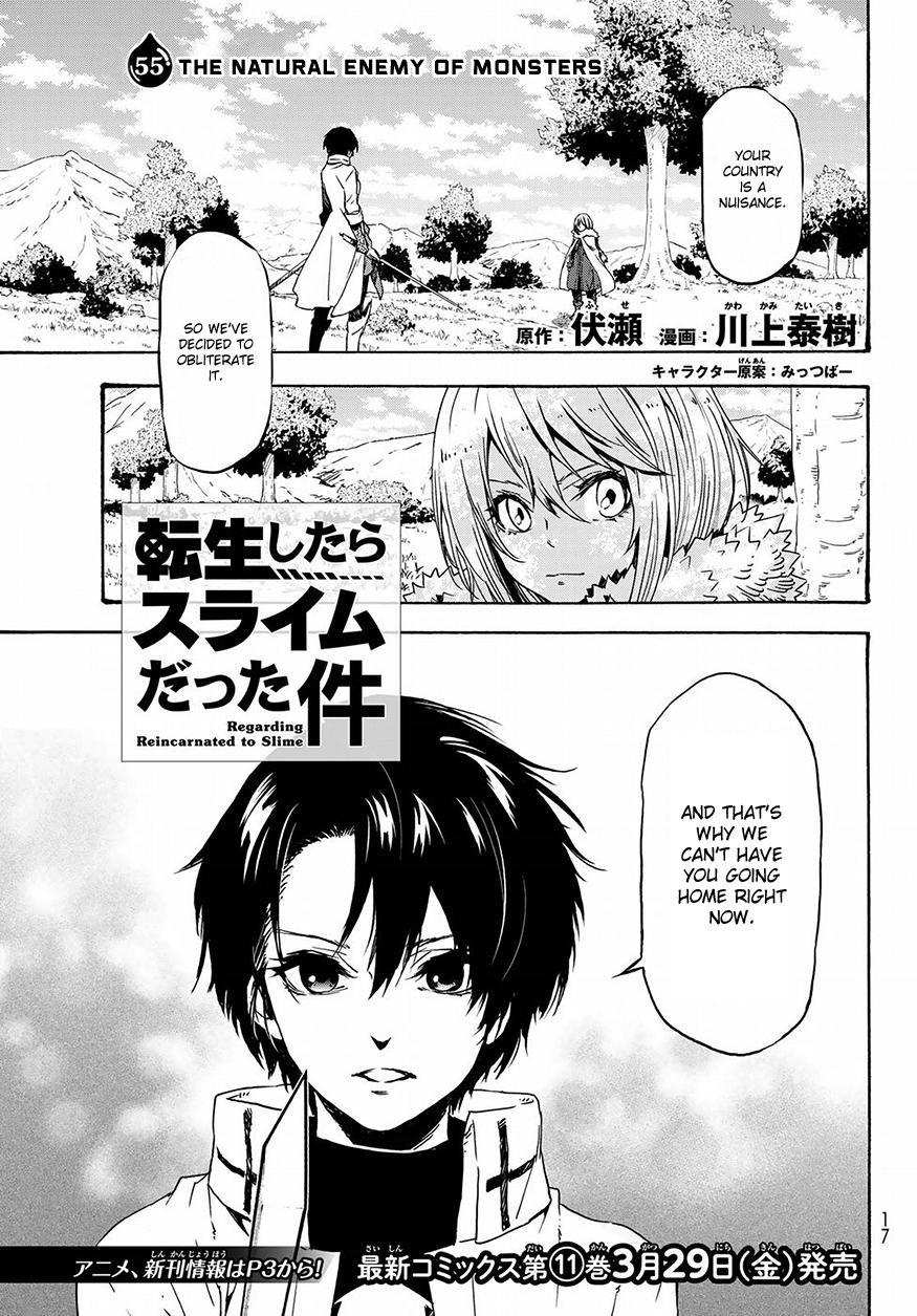 Tensei Shitara Slime Datta Ken Chapter 55 - Page 3 in English