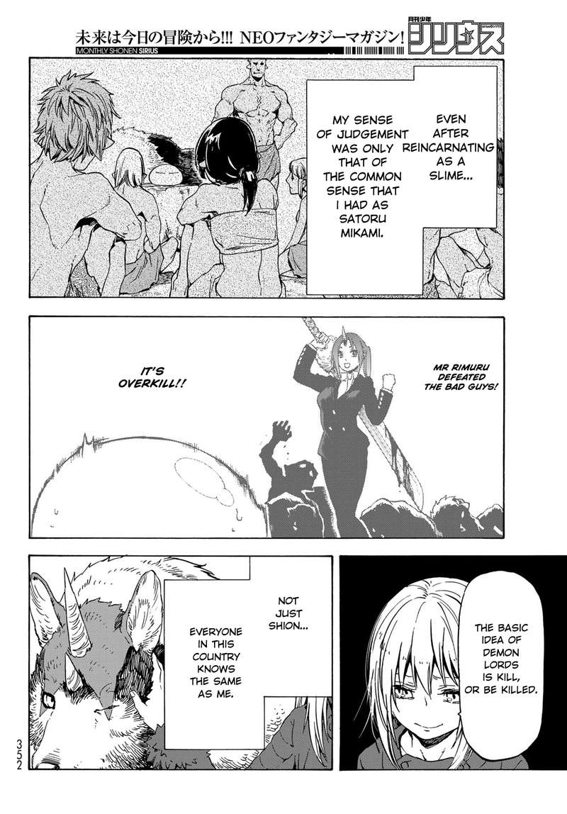 Tensei Shitara Slime Datta Ken Chapter 60 - Page 22 in English