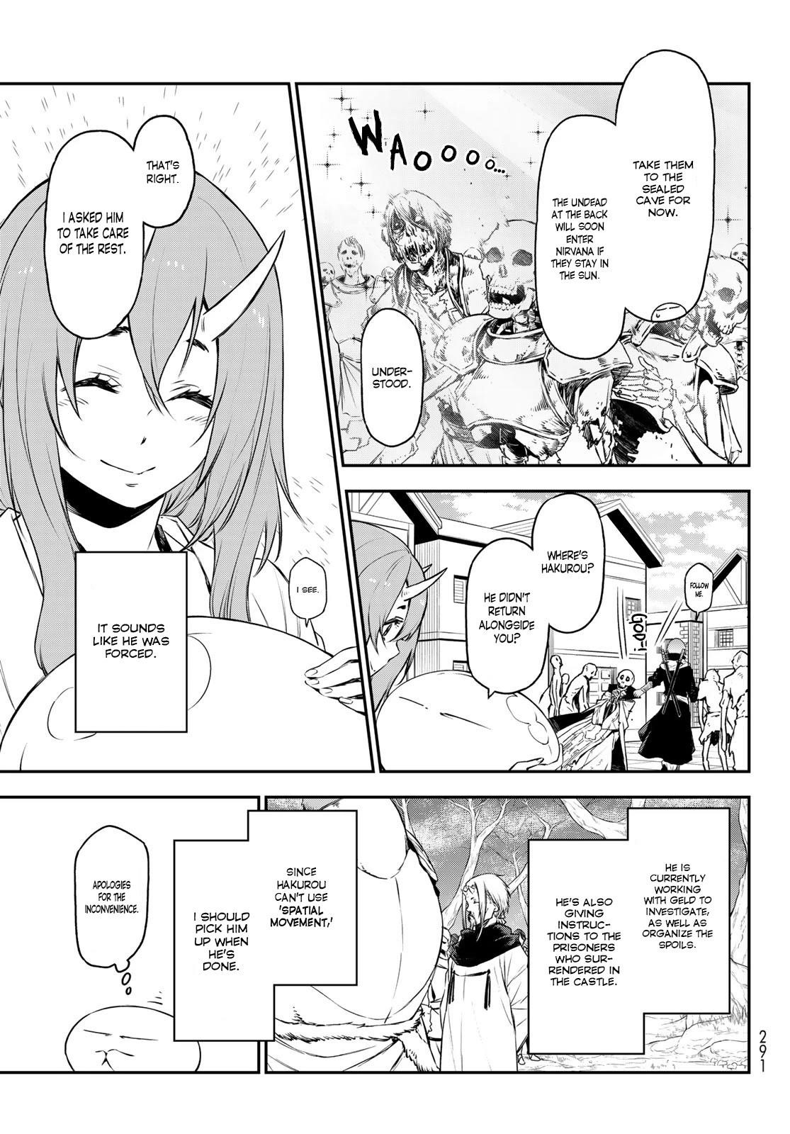 Tensei Shitara Slime Datta Ken Chapter 89 - Page 9 in English