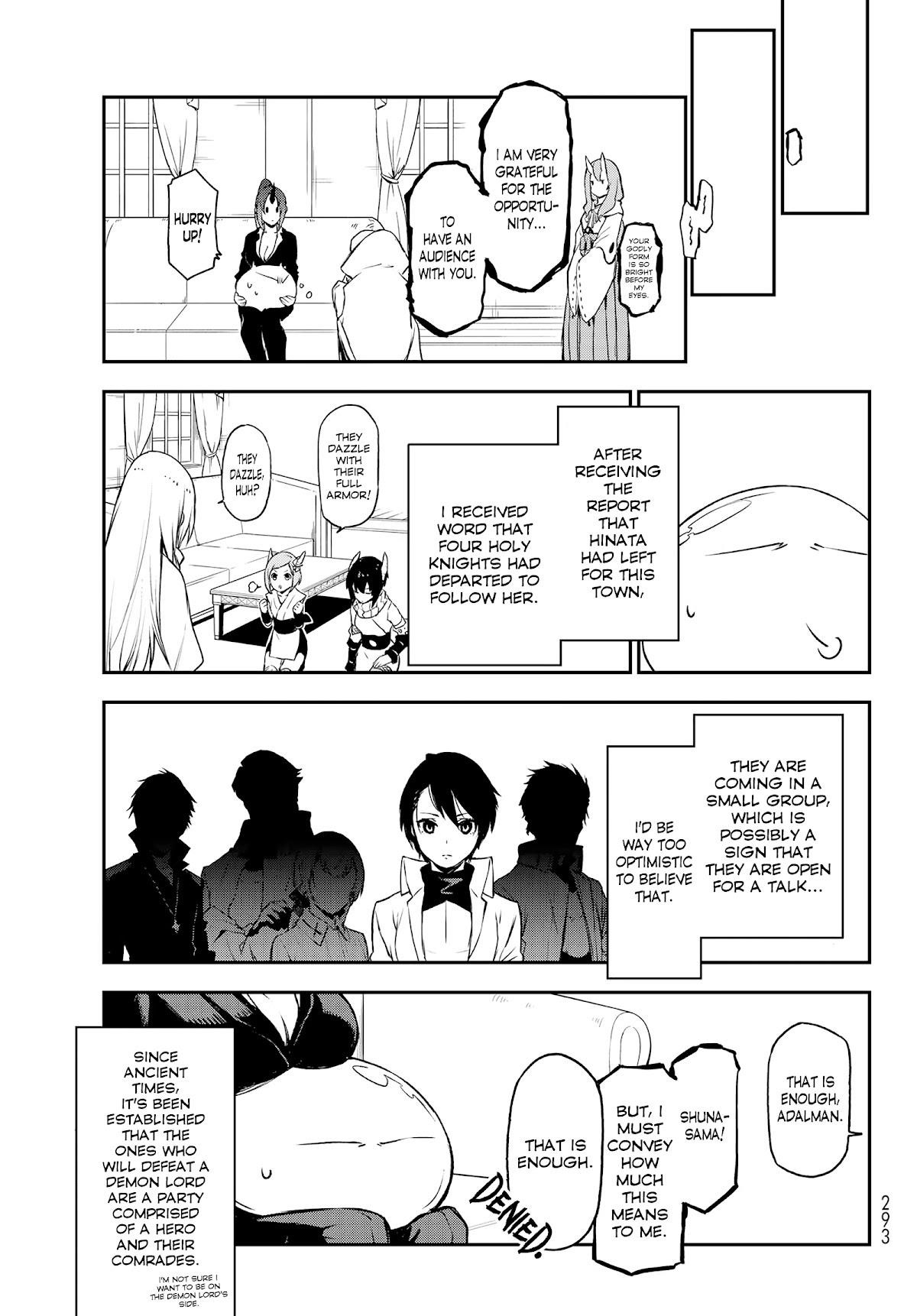 Tensei Shitara Slime Datta Ken Chapter 91 - Page 11 in English