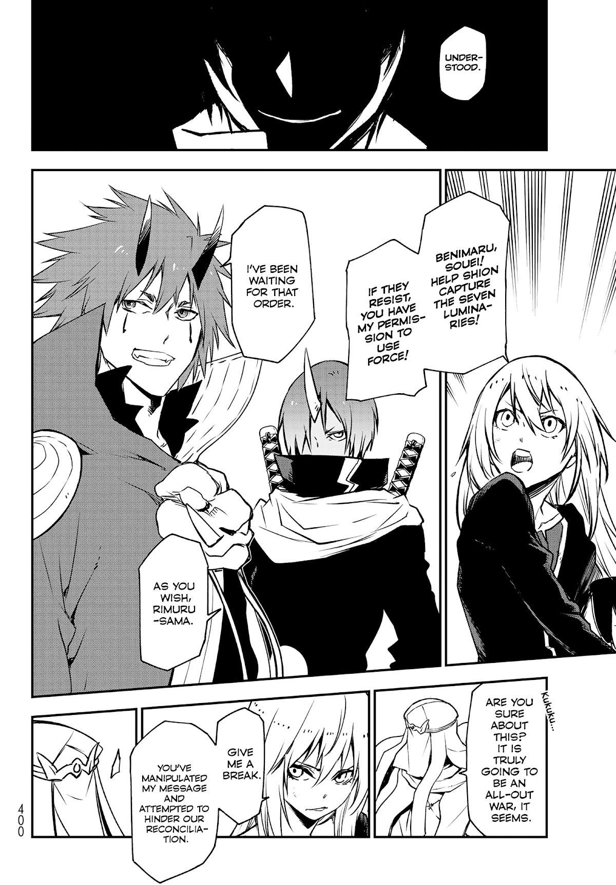 Tensei Shitara Slime Datta Ken Chapter 96 - Page 12 in English