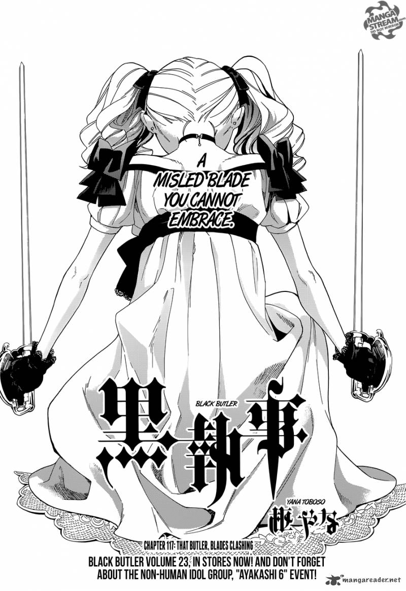 Kuroshitsuji Chapter 117 - Page 3 in English
