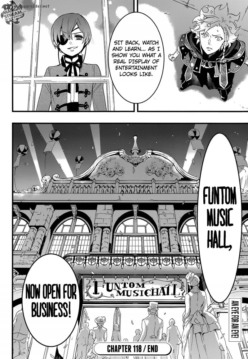 Kuroshitsuji Chapter 118 - Page 25 in English