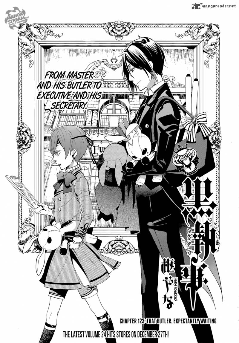 Kuroshitsuji Chapter 123 - Page 3 in English