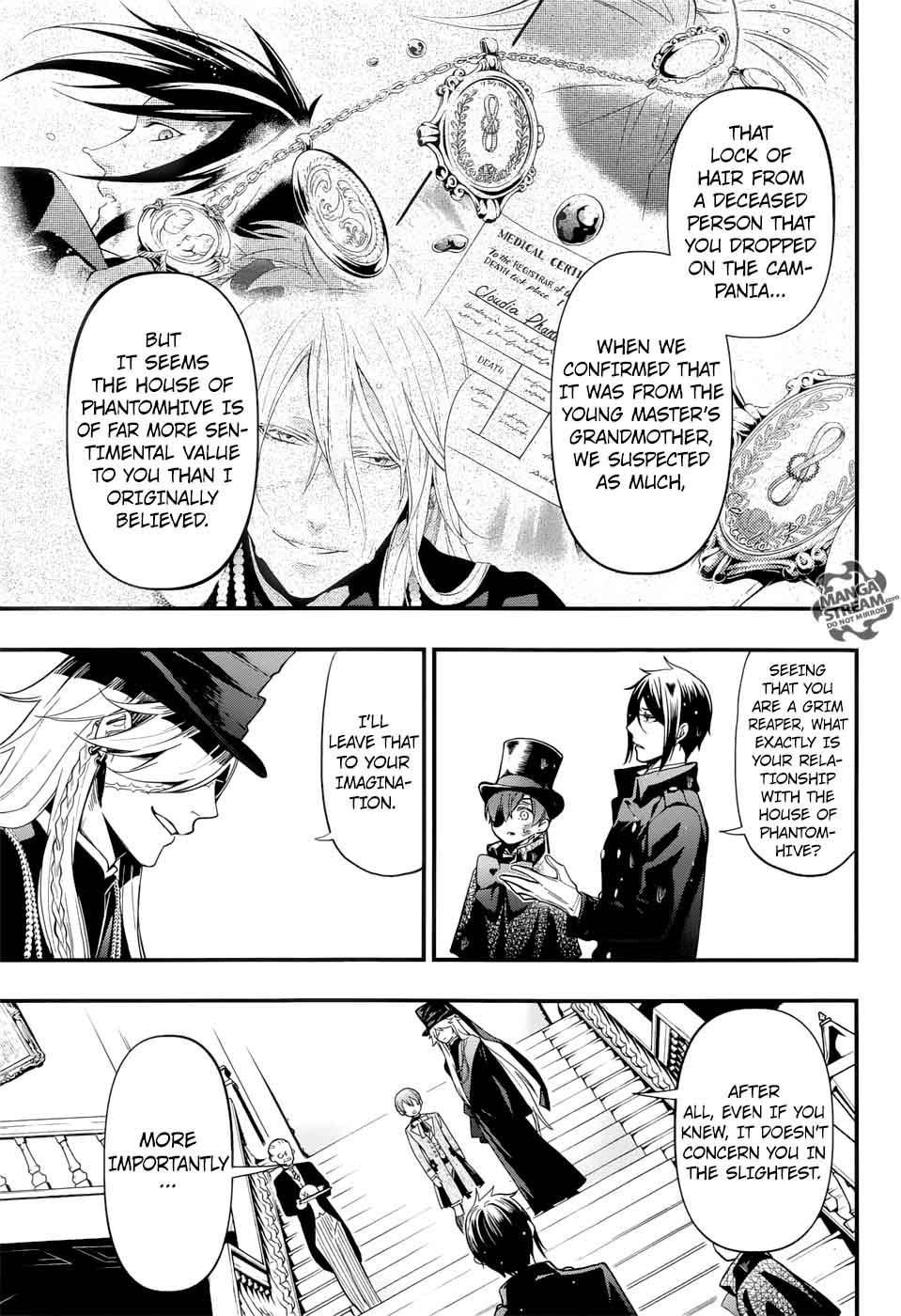 Kuroshitsuji Chapter 141 - Page 4 in English