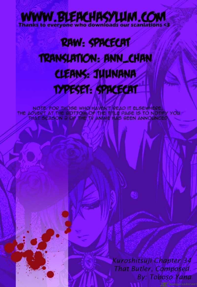 Kuroshitsuji Chapter 34 - Page 25 in English