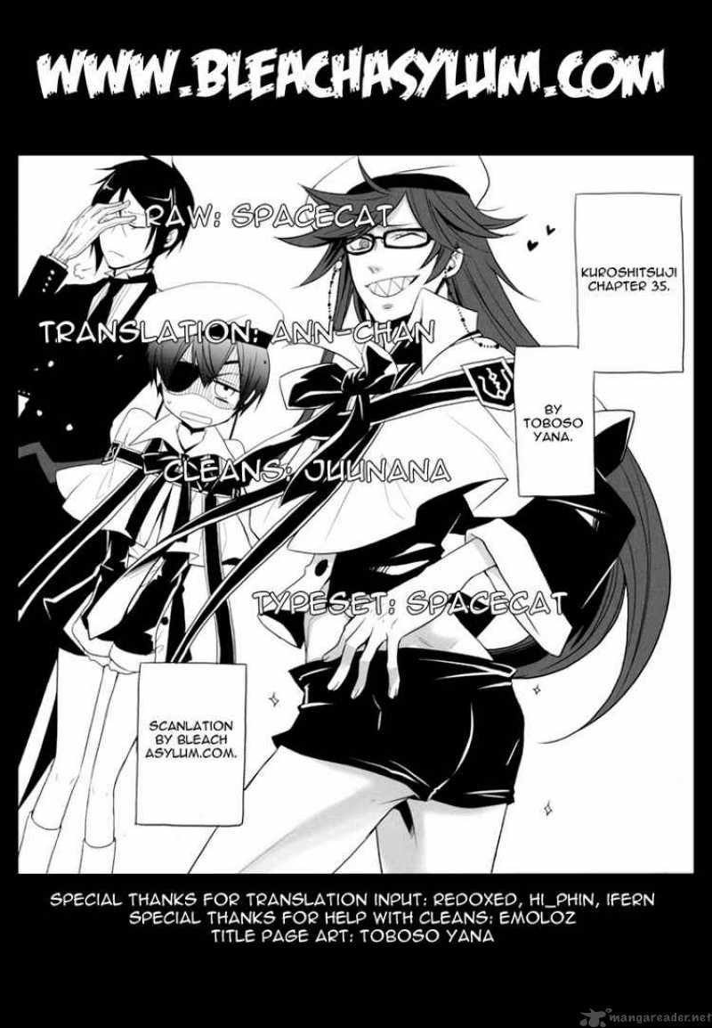 Kuroshitsuji Chapter 35 - Page 41 in English