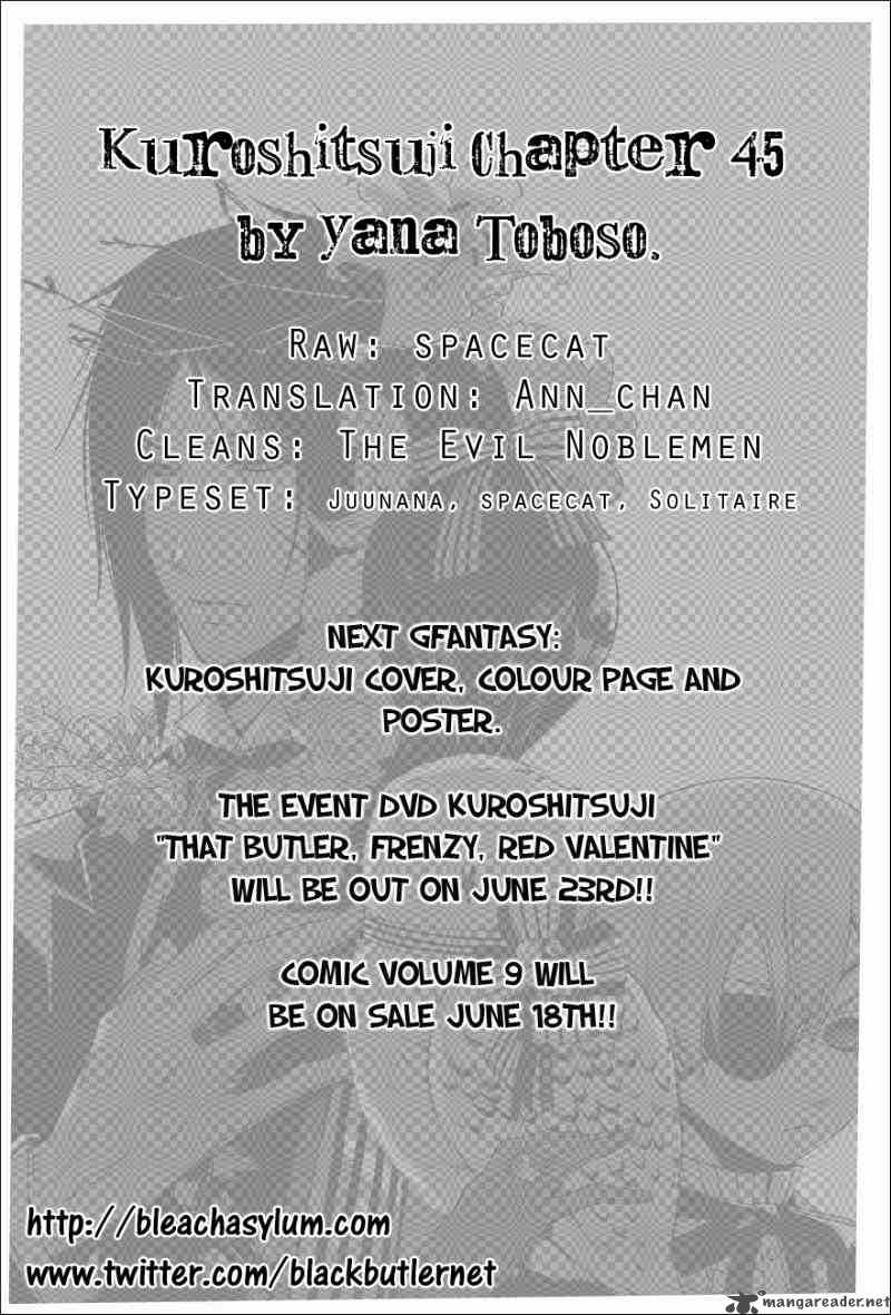 Kuroshitsuji Chapter 45 - Page 21 in English
