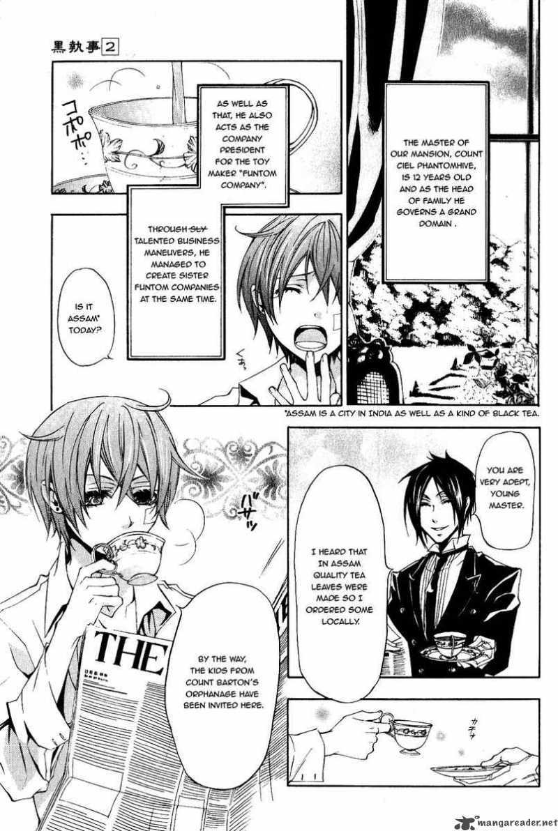 Kuroshitsuji Chapter 5 - Page 8 in English