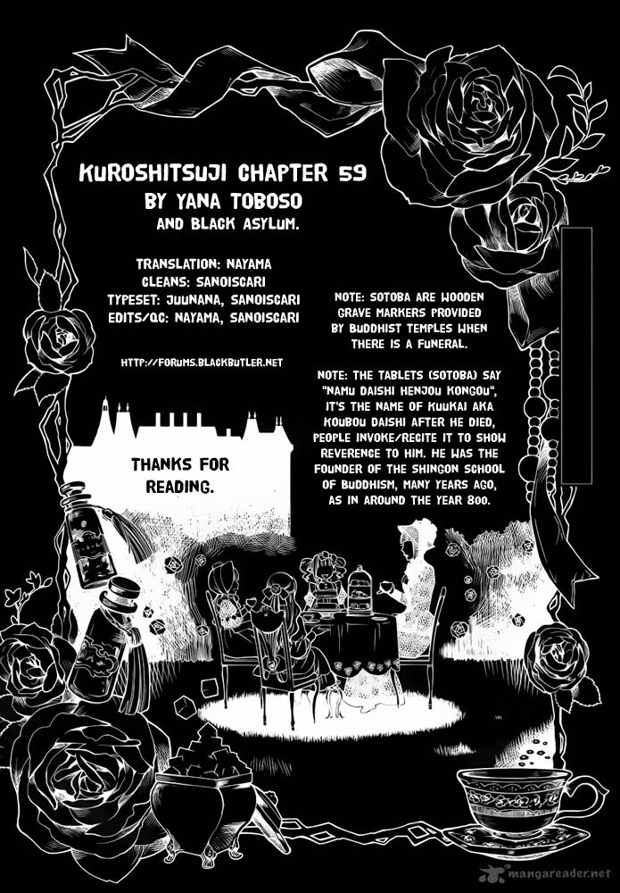 Kuroshitsuji Chapter 59 - Page 34 in English