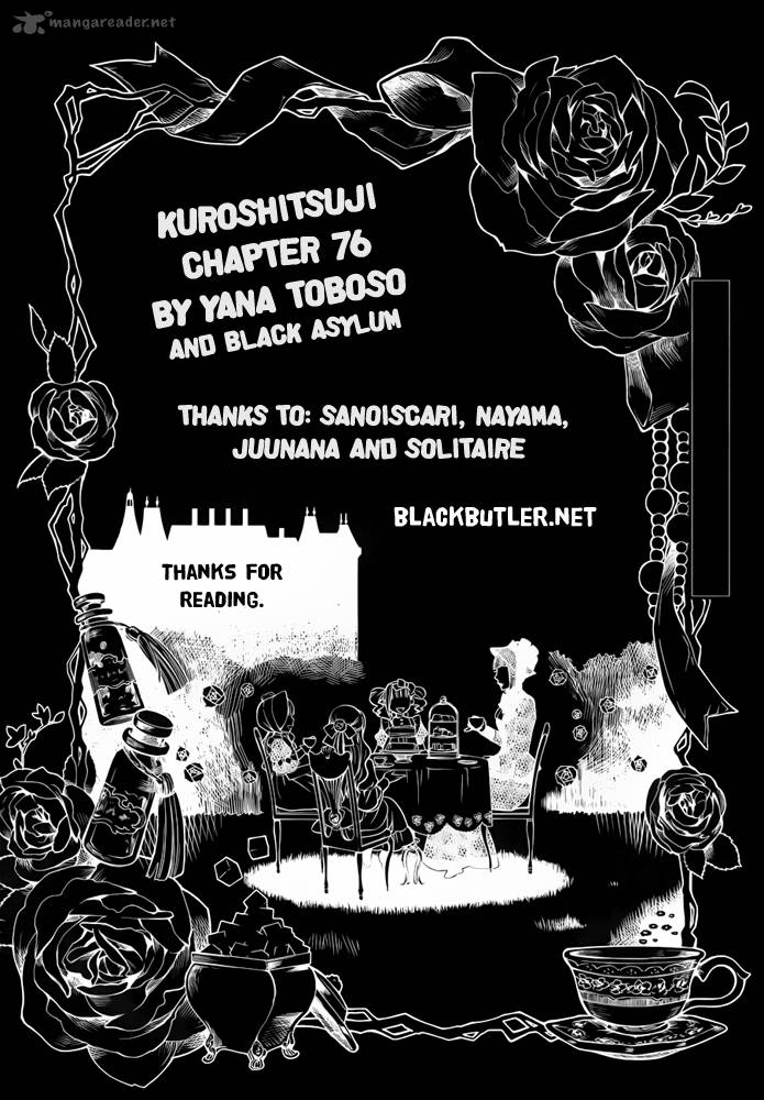 Kuroshitsuji Chapter 76 - Page 38 in English