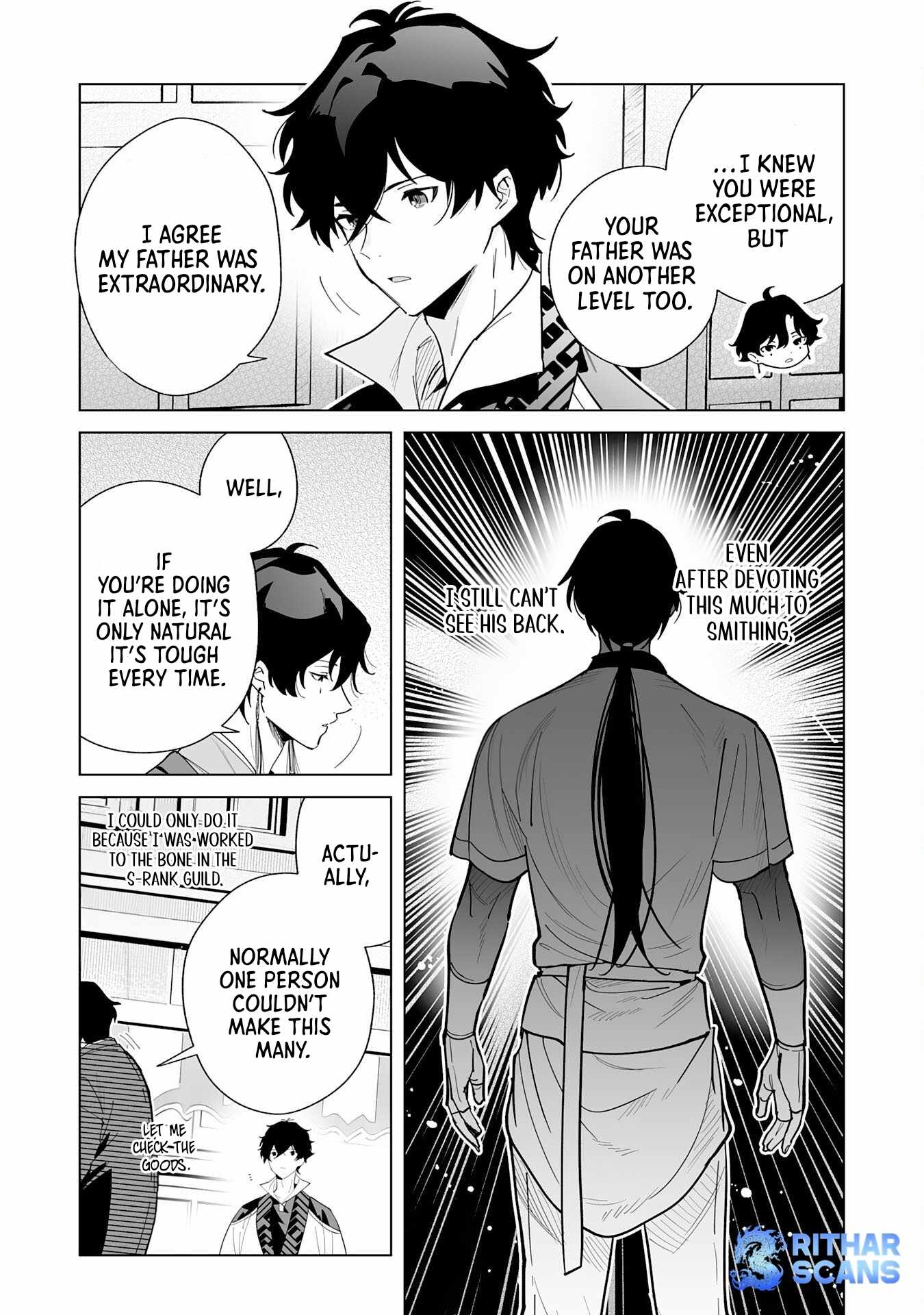 The Leisurely Frontier Life of a Katana Blacksmith Who Left an S-Rank Guild ~After Escaping From a Black Company Guild and Forging Freely, I Accidentally Created a Legendary Demon Sword~ Chapter 10 - Page 6 in English