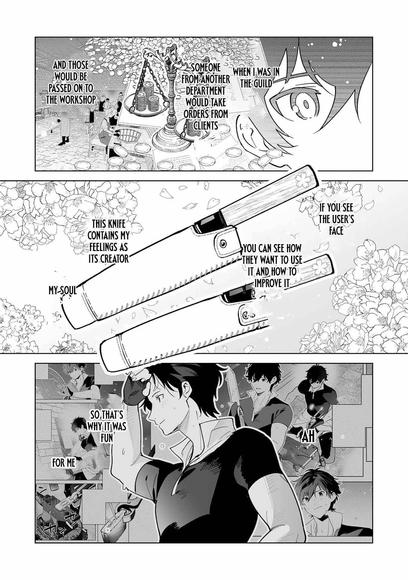 The Leisurely Frontier Life of a Katana Blacksmith Who Left an S-Rank Guild ~After Escaping From a Black Company Guild and Forging Freely, I Accidentally Created a Legendary Demon Sword~ Chapter 3 - Page 11 in English