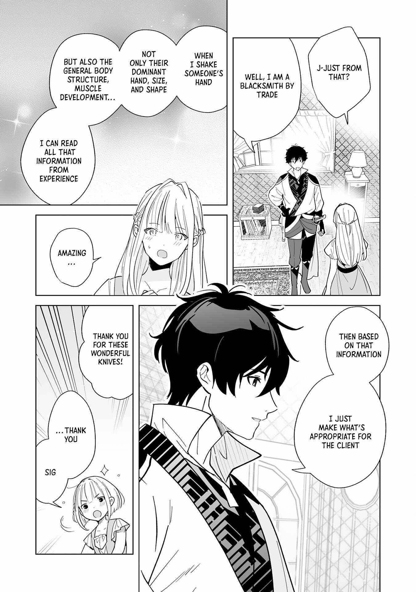 The Leisurely Frontier Life of a Katana Blacksmith Who Left an S-Rank Guild ~After Escaping From a Black Company Guild and Forging Freely, I Accidentally Created a Legendary Demon Sword~ Chapter 3 - Page 9 in English