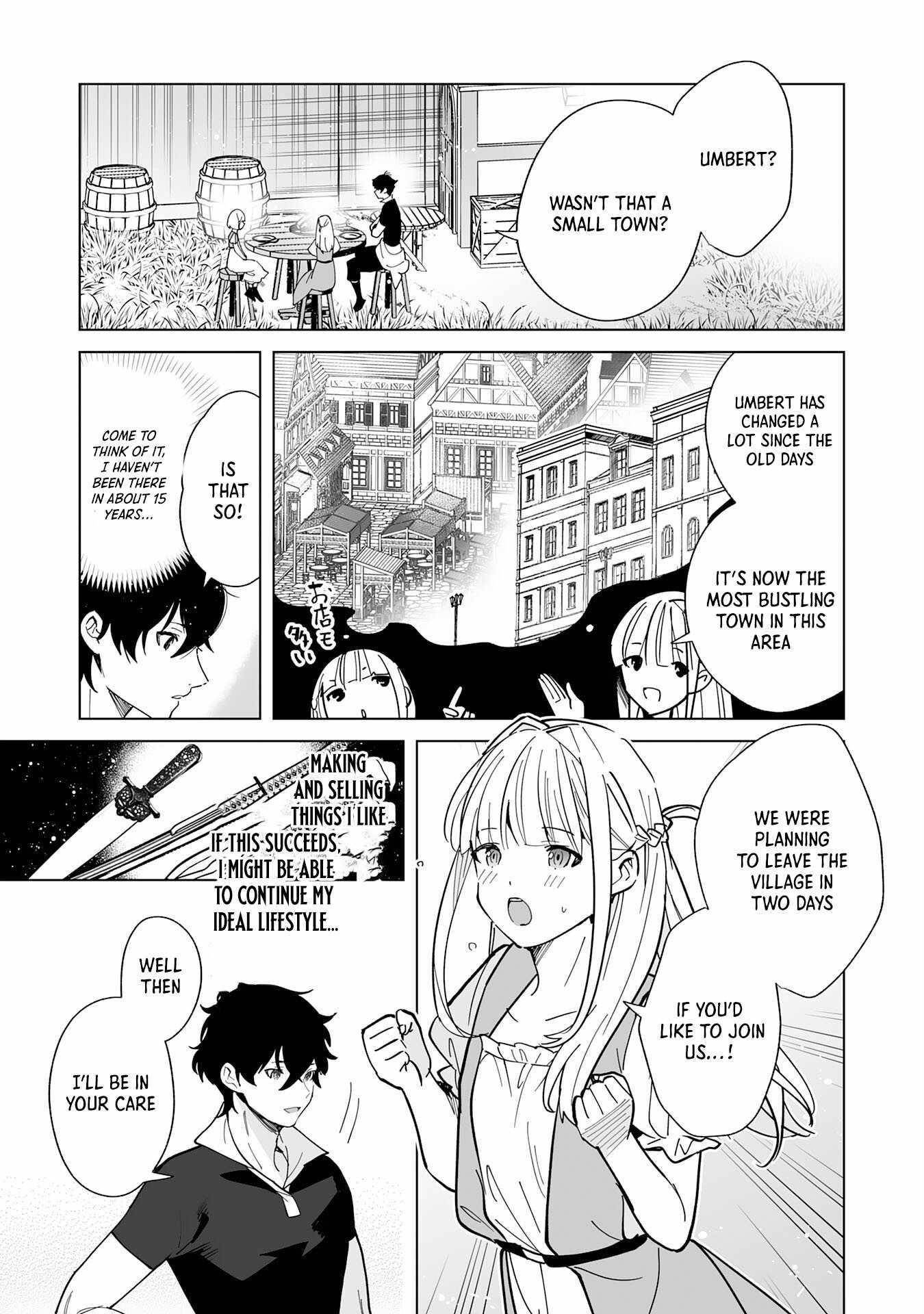 The Leisurely Frontier Life of a Katana Blacksmith Who Left an S-Rank Guild ~After Escaping From a Black Company Guild and Forging Freely, I Accidentally Created a Legendary Demon Sword~ Chapter 4 - Page 23 in English