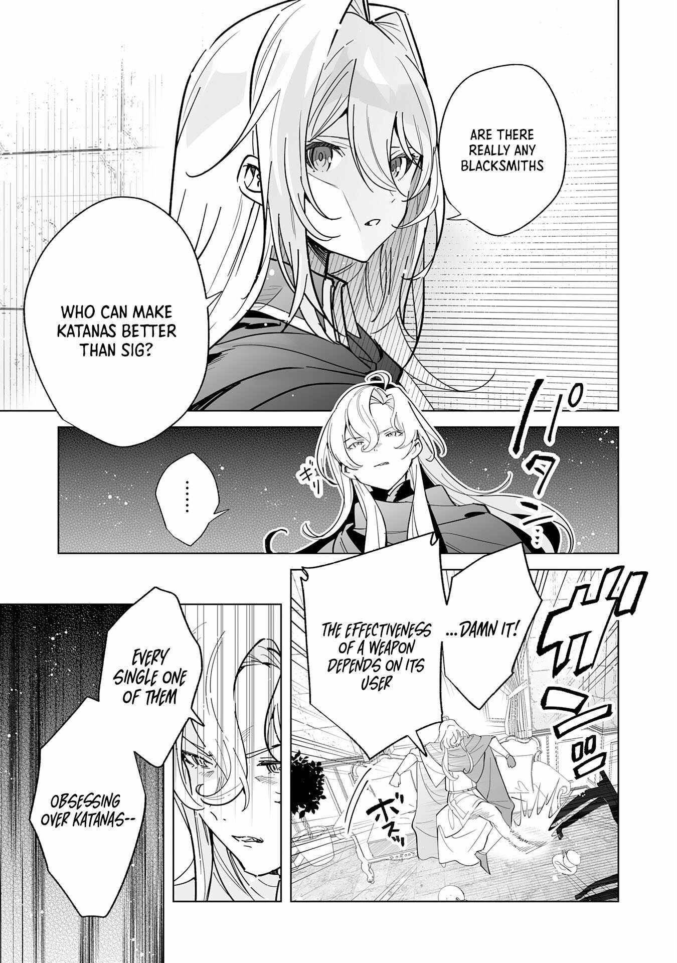 The Leisurely Frontier Life of a Katana Blacksmith Who Left an S-Rank Guild ~After Escaping From a Black Company Guild and Forging Freely, I Accidentally Created a Legendary Demon Sword~ Chapter 4 - Page 5 in English