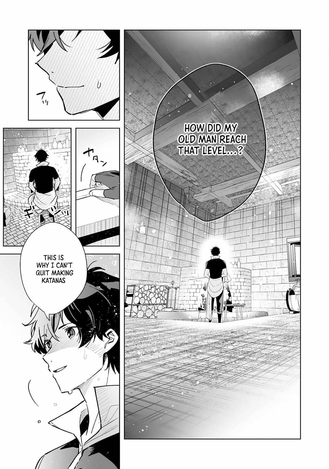 The Leisurely Frontier Life of a Katana Blacksmith Who Left an S-Rank Guild ~After Escaping From a Black Company Guild and Forging Freely, I Accidentally Created a Legendary Demon Sword~ Chapter 4 - Page 9 in English