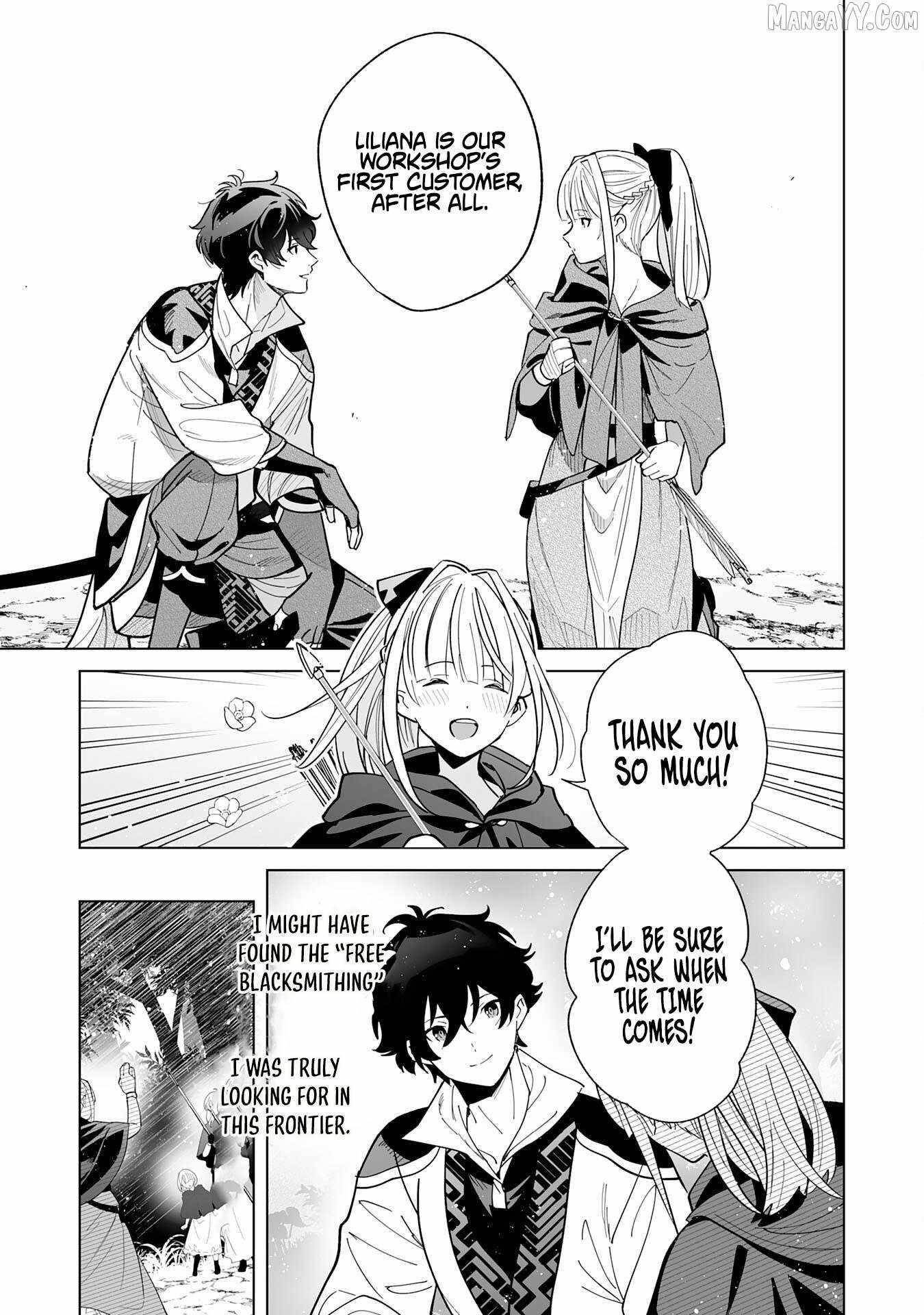 The Leisurely Frontier Life of a Katana Blacksmith Who Left an S-Rank Guild ~After Escaping From a Black Company Guild and Forging Freely, I Accidentally Created a Legendary Demon Sword~ Chapter 5 - Page 13 in English