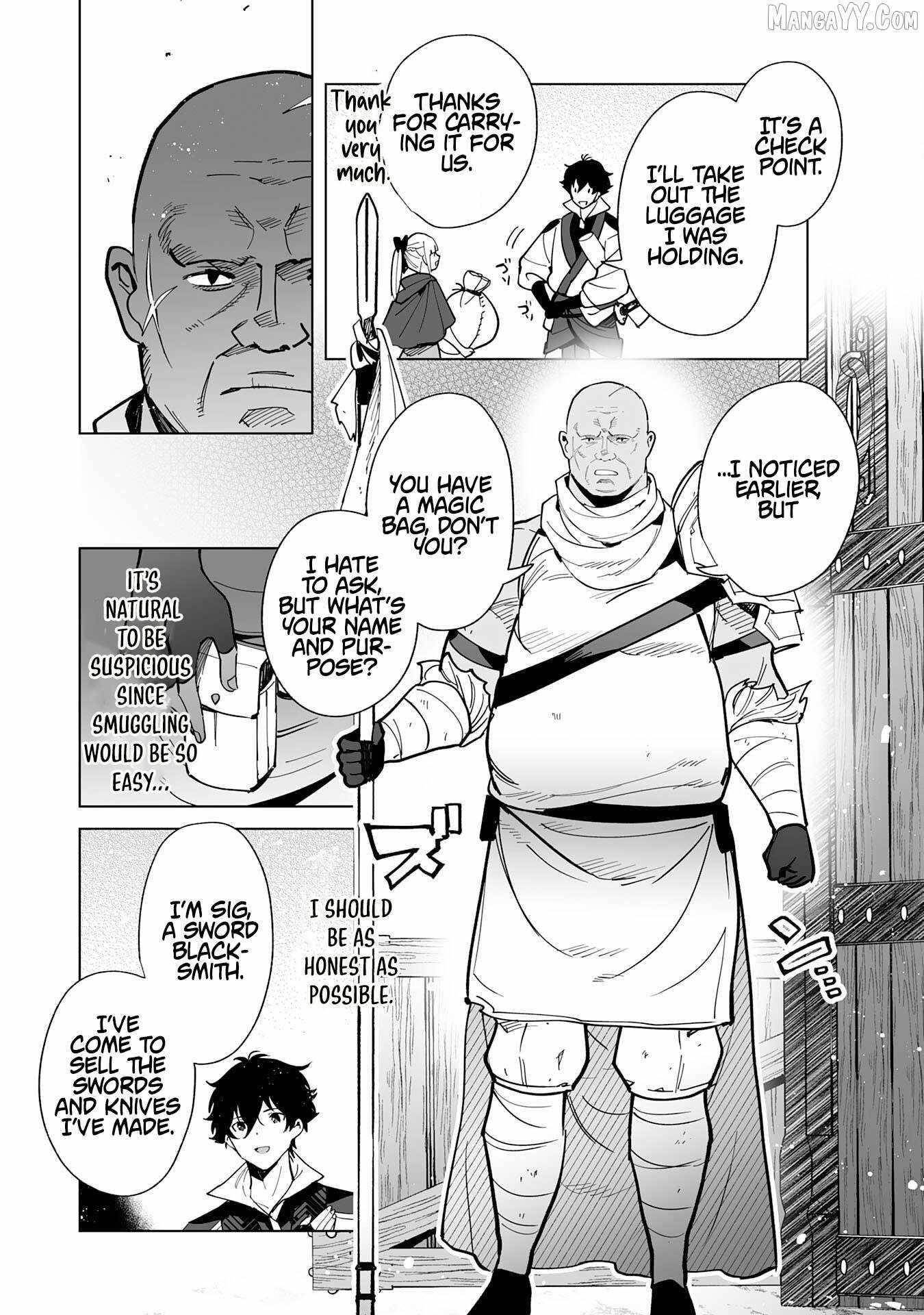 The Leisurely Frontier Life of a Katana Blacksmith Who Left an S-Rank Guild ~After Escaping From a Black Company Guild and Forging Freely, I Accidentally Created a Legendary Demon Sword~ Chapter 5 - Page 20 in English