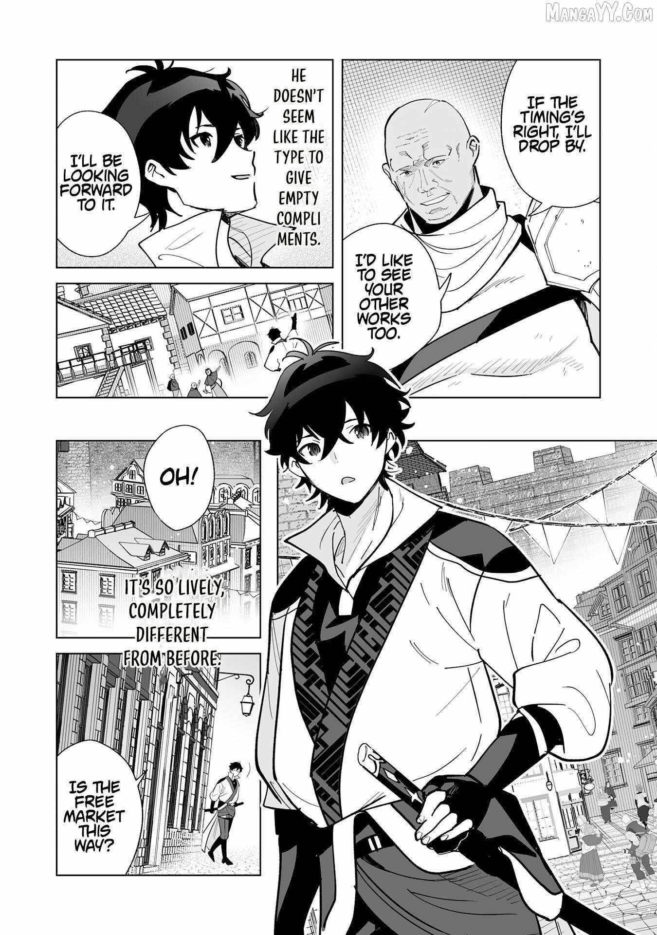 The Leisurely Frontier Life of a Katana Blacksmith Who Left an S-Rank Guild ~After Escaping From a Black Company Guild and Forging Freely, I Accidentally Created a Legendary Demon Sword~ Chapter 5 - Page 22 in English
