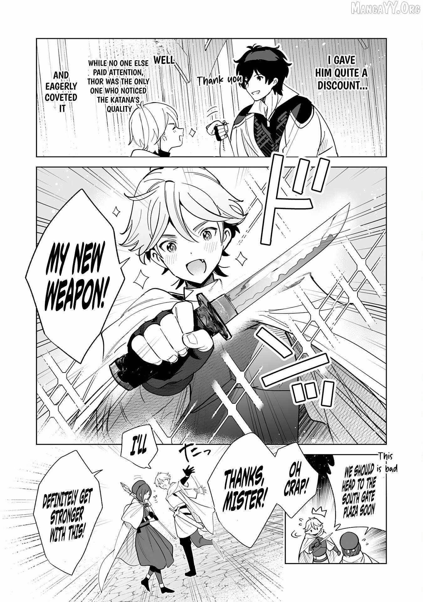 The Leisurely Frontier Life of a Katana Blacksmith Who Left an S-Rank Guild ~After Escaping From a Black Company Guild and Forging Freely, I Accidentally Created a Legendary Demon Sword~ Chapter 6 - Page 9 in English
