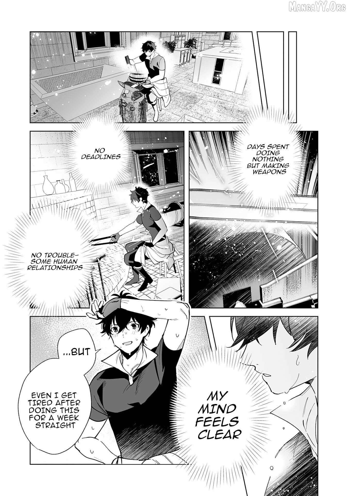 The Leisurely Frontier Life of a Katana Blacksmith Who Left an S-Rank Guild ~After Escaping From a Black Company Guild and Forging Freely, I Accidentally Created a Legendary Demon Sword~ Chapter 7 - Page 5 in English