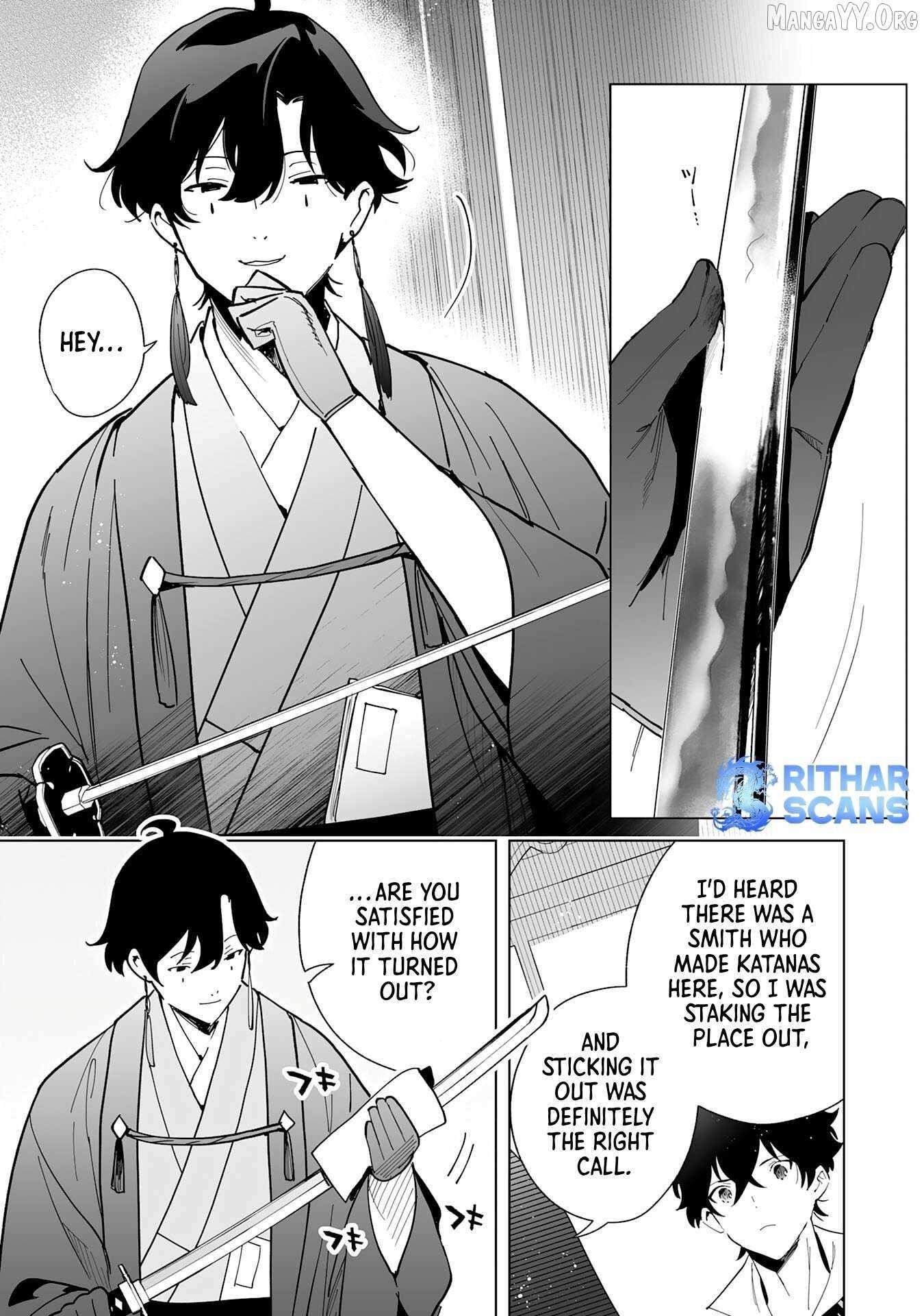 The Leisurely Frontier Life of a Katana Blacksmith Who Left an S-Rank Guild ~After Escaping From a Black Company Guild and Forging Freely, I Accidentally Created a Legendary Demon Sword~ Chapter 8 - Page 13 in English