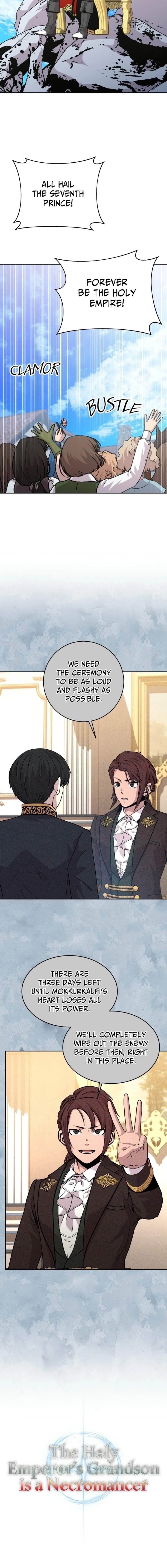 Holy Emperor’s Grandson is a Necromancer Chapter 108 - Page 6 in English