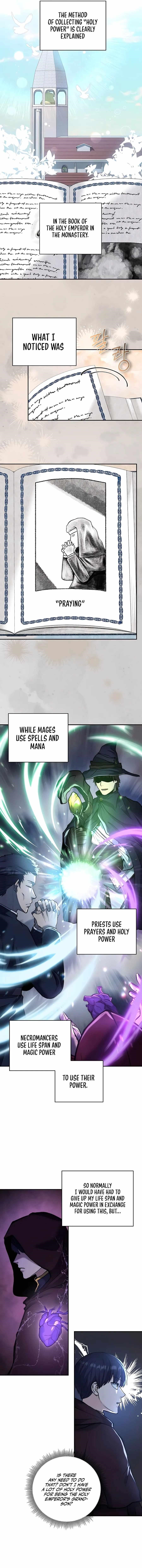 Holy Emperor’s Grandson is a Necromancer Chapter 14 - Page 12 in English