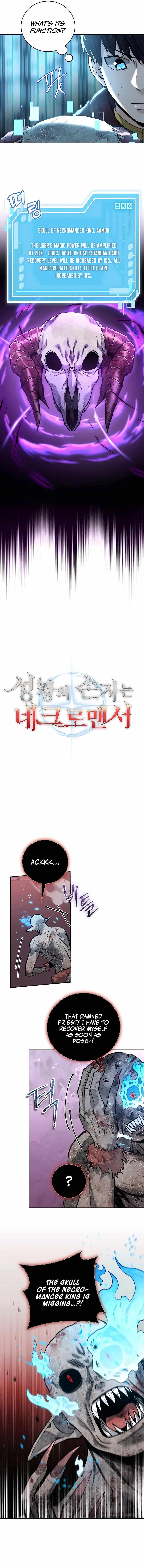 Holy Emperor’s Grandson is a Necromancer Chapter 17 - Page 9 in English