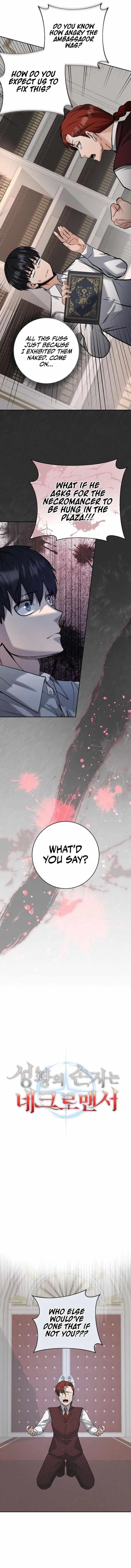 Holy Emperor’s Grandson is a Necromancer Chapter 50 - Page 9 in English