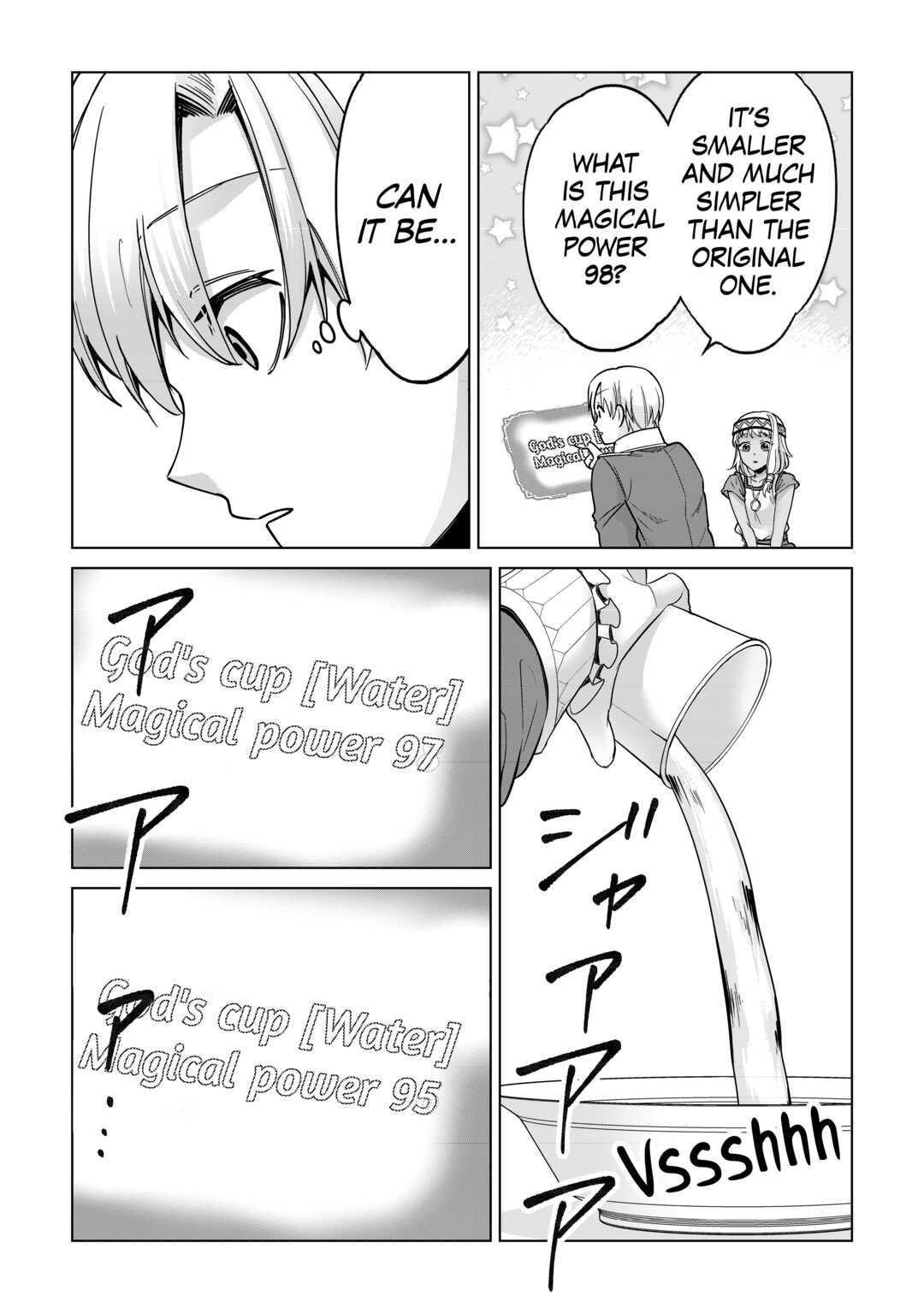 Mizu shika Denai Shingu [Cup] wo Sazukatta Boku wa, Fumou no Ryouchi de Suki ni Ikiru koto ni Shimashita Chapter 13 - Page 22 in English