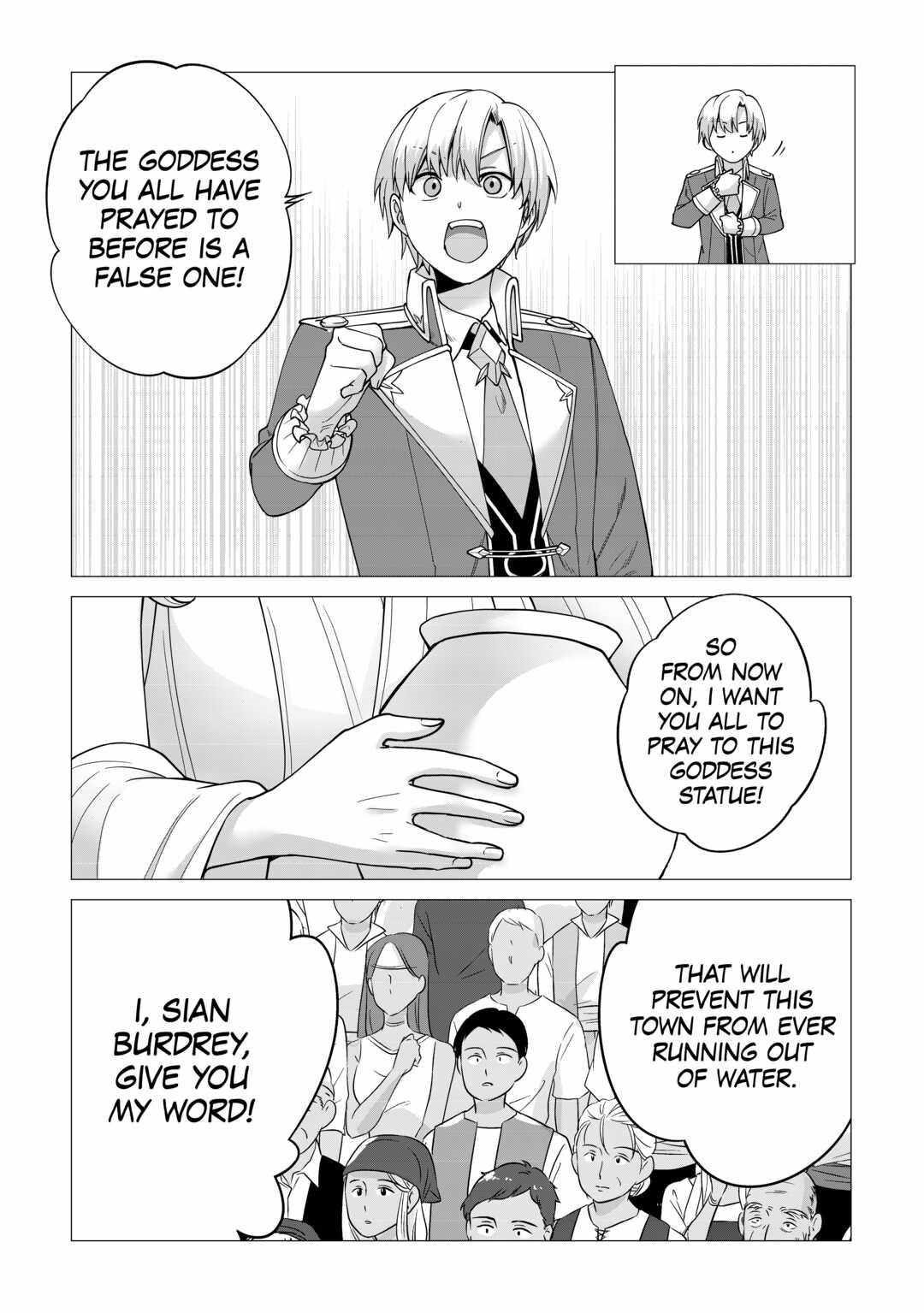 Mizu shika Denai Shingu [Cup] wo Sazukatta Boku wa, Fumou no Ryouchi de Suki ni Ikiru koto ni Shimashita Chapter 15 - Page 21 in English