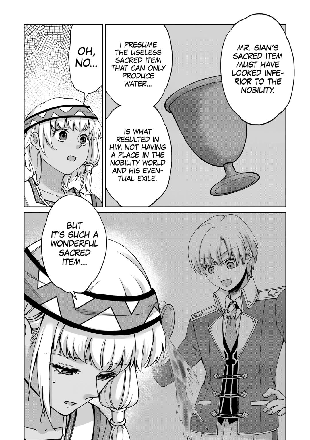 Mizu shika Denai Shingu [Cup] wo Sazukatta Boku wa, Fumou no Ryouchi de Suki ni Ikiru koto ni Shimashita Chapter 29 - Page 14 in English