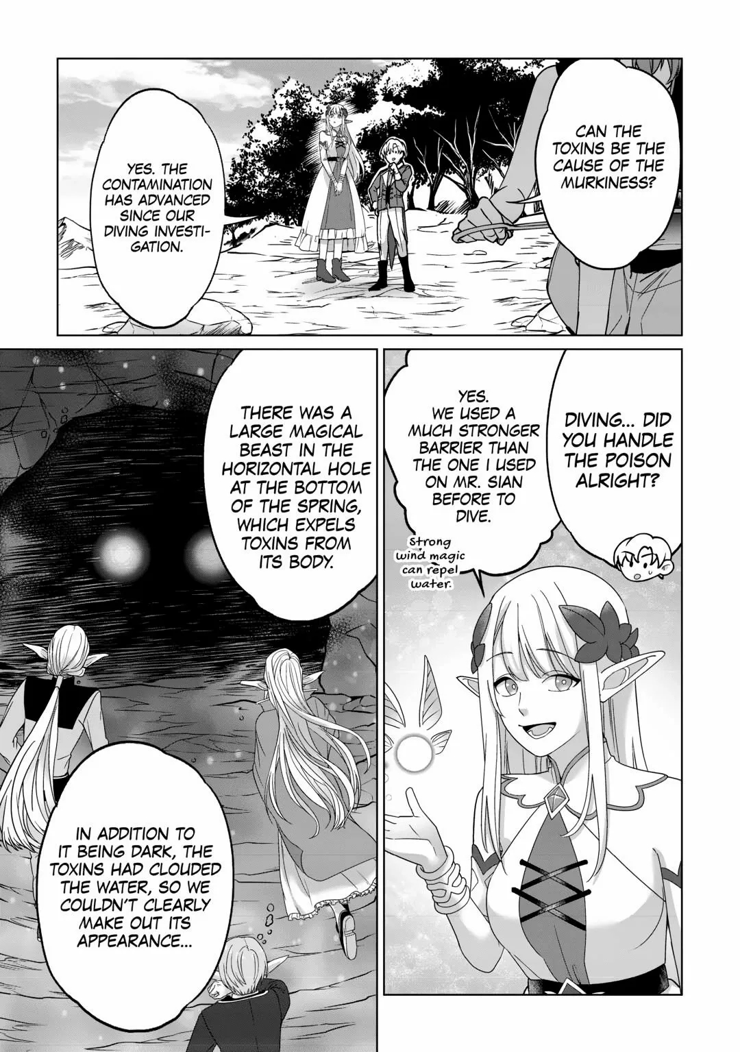 Mizu shika Denai Shingu [Cup] wo Sazukatta Boku wa, Fumou no Ryouchi de Suki ni Ikiru koto ni Shimashita Chapter 34 - Page 11 in English