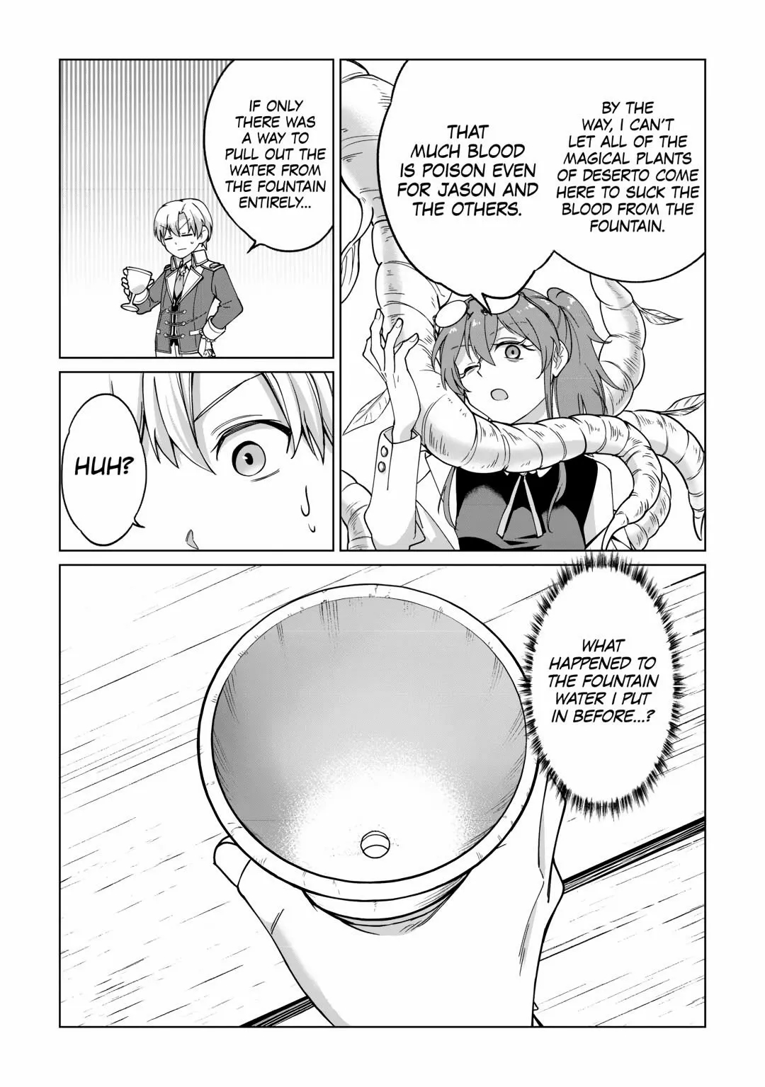 Mizu shika Denai Shingu [Cup] wo Sazukatta Boku wa, Fumou no Ryouchi de Suki ni Ikiru koto ni Shimashita Chapter 34 - Page 21 in English