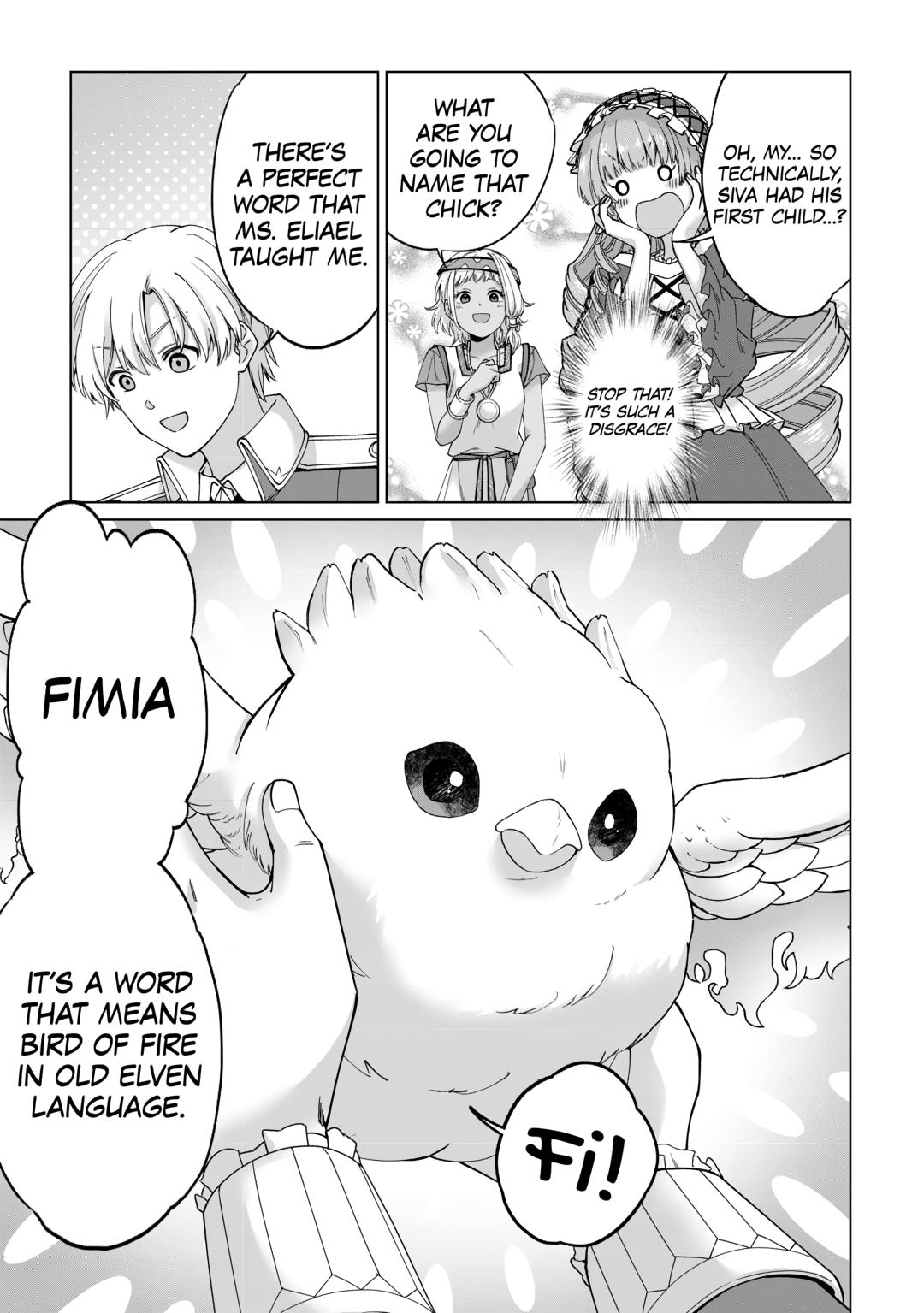 Mizu shika Denai Shingu [Cup] wo Sazukatta Boku wa, Fumou no Ryouchi de Suki ni Ikiru koto ni Shimashita Chapter 37 - Page 3 in English