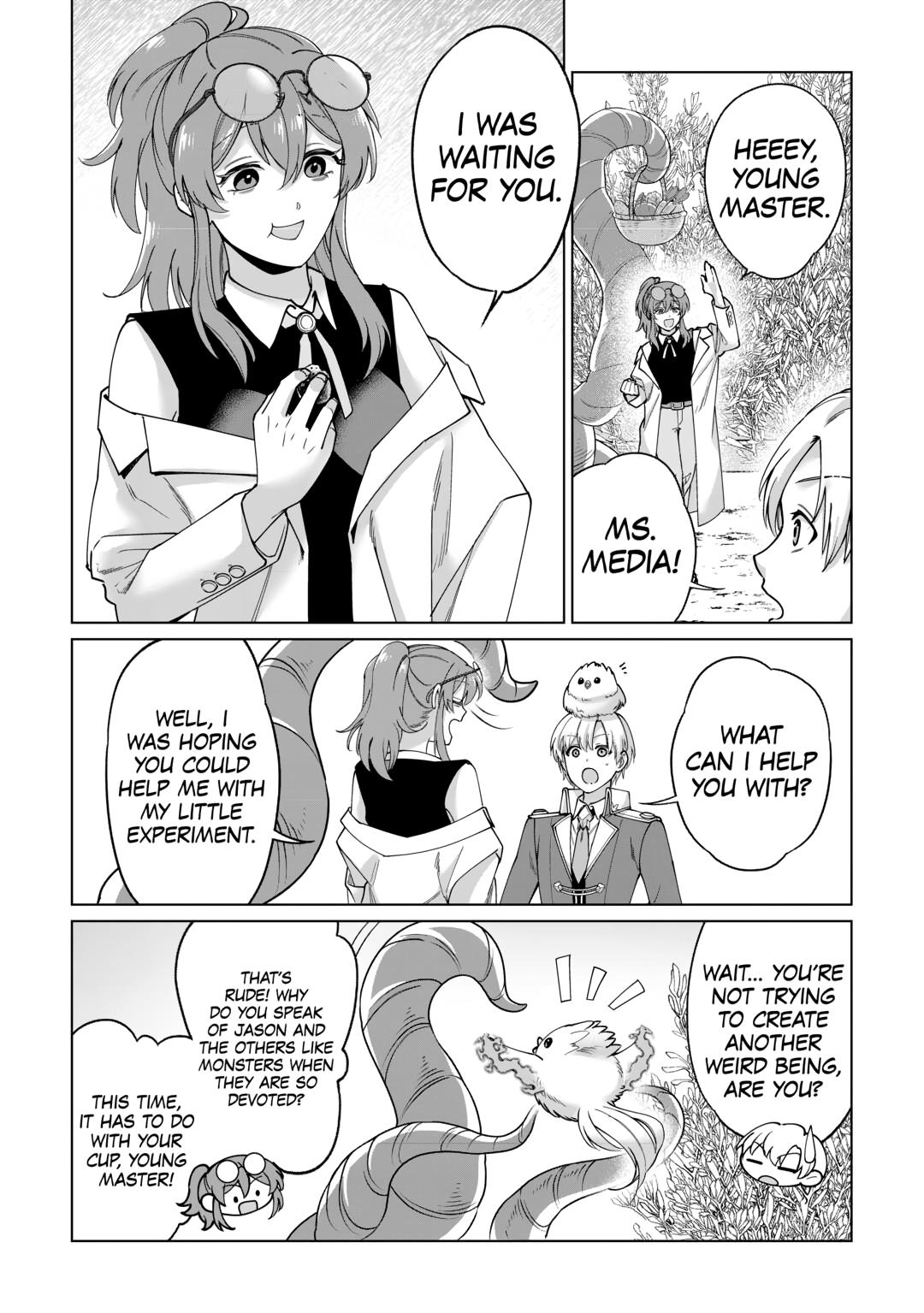 Mizu shika Denai Shingu [Cup] wo Sazukatta Boku wa, Fumou no Ryouchi de Suki ni Ikiru koto ni Shimashita Chapter 37 - Page 8 in English