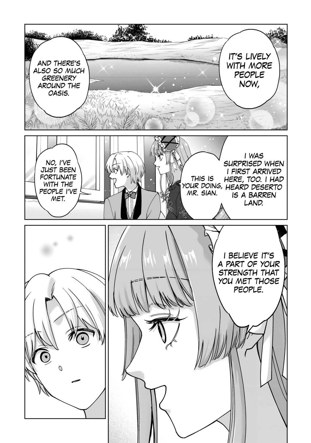 Mizu shika Denai Shingu [Cup] wo Sazukatta Boku wa, Fumou no Ryouchi de Suki ni Ikiru koto ni Shimashita Chapter 38 - Page 22 in English