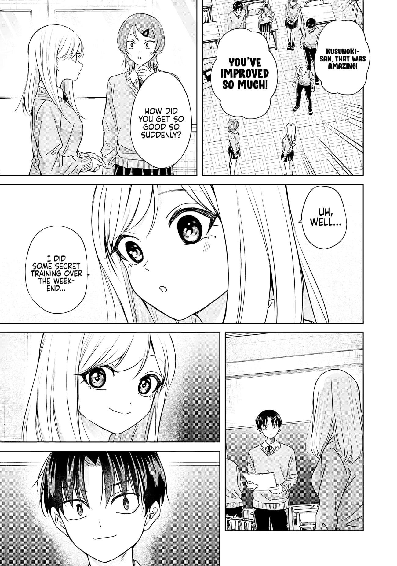 Kusunoki-san Failed to Debut in High School Chapter 37 - Page 3 in English