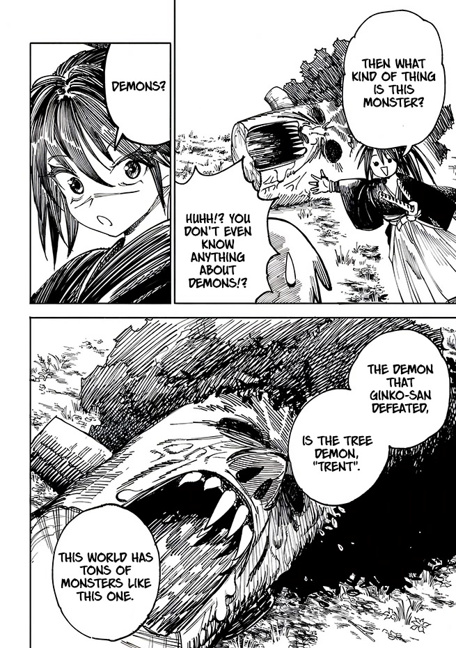 Samurai In Another World Chapter 3 - Page 22 in English