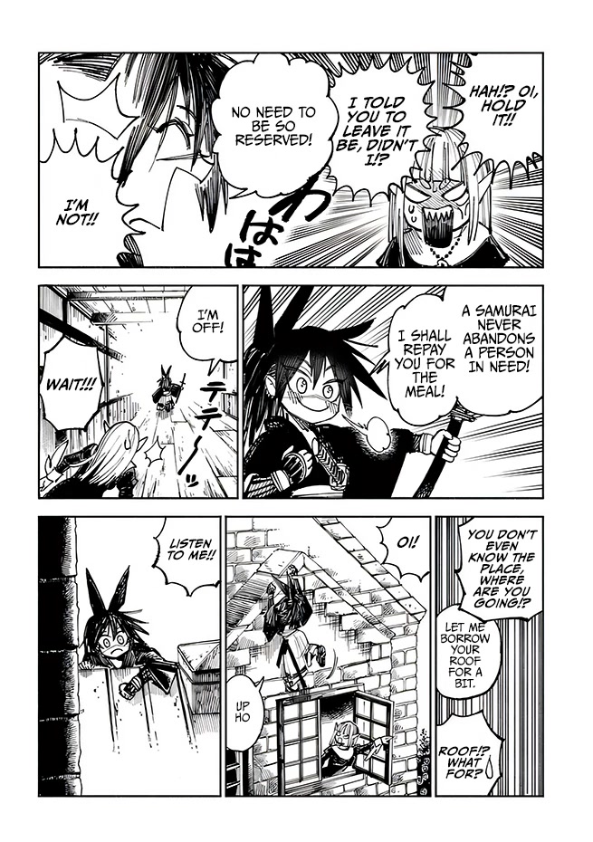 Samurai In Another World Chapter 4 - Page 38 in English